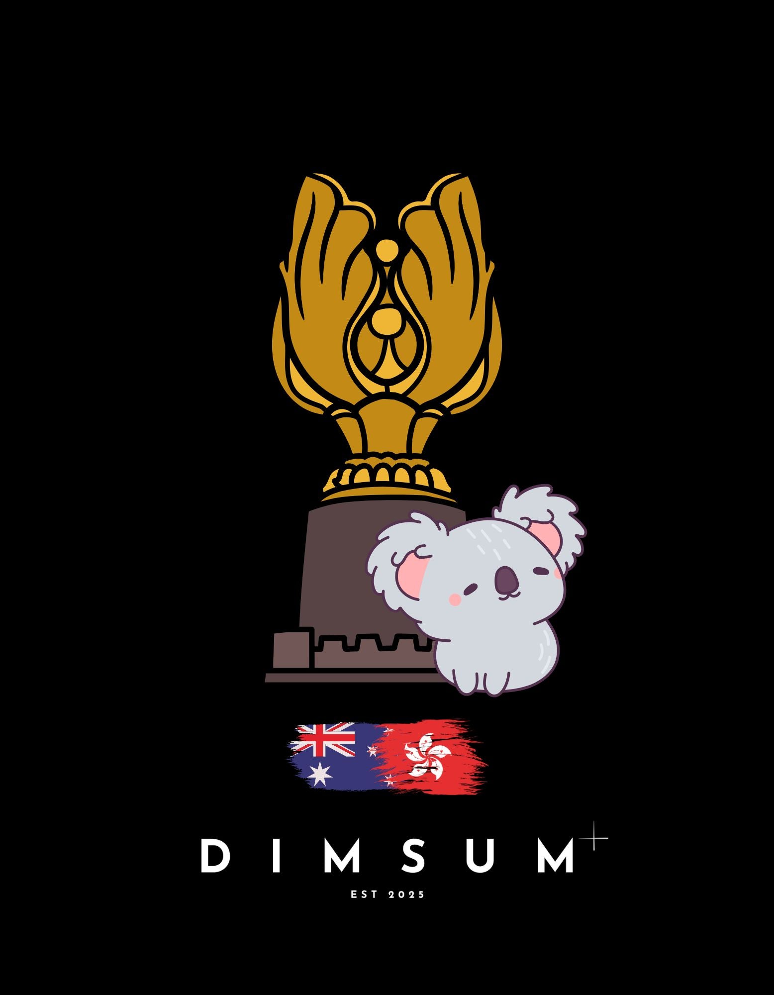 DIMSUM+ KOALA BAUHINIA UNISEX T