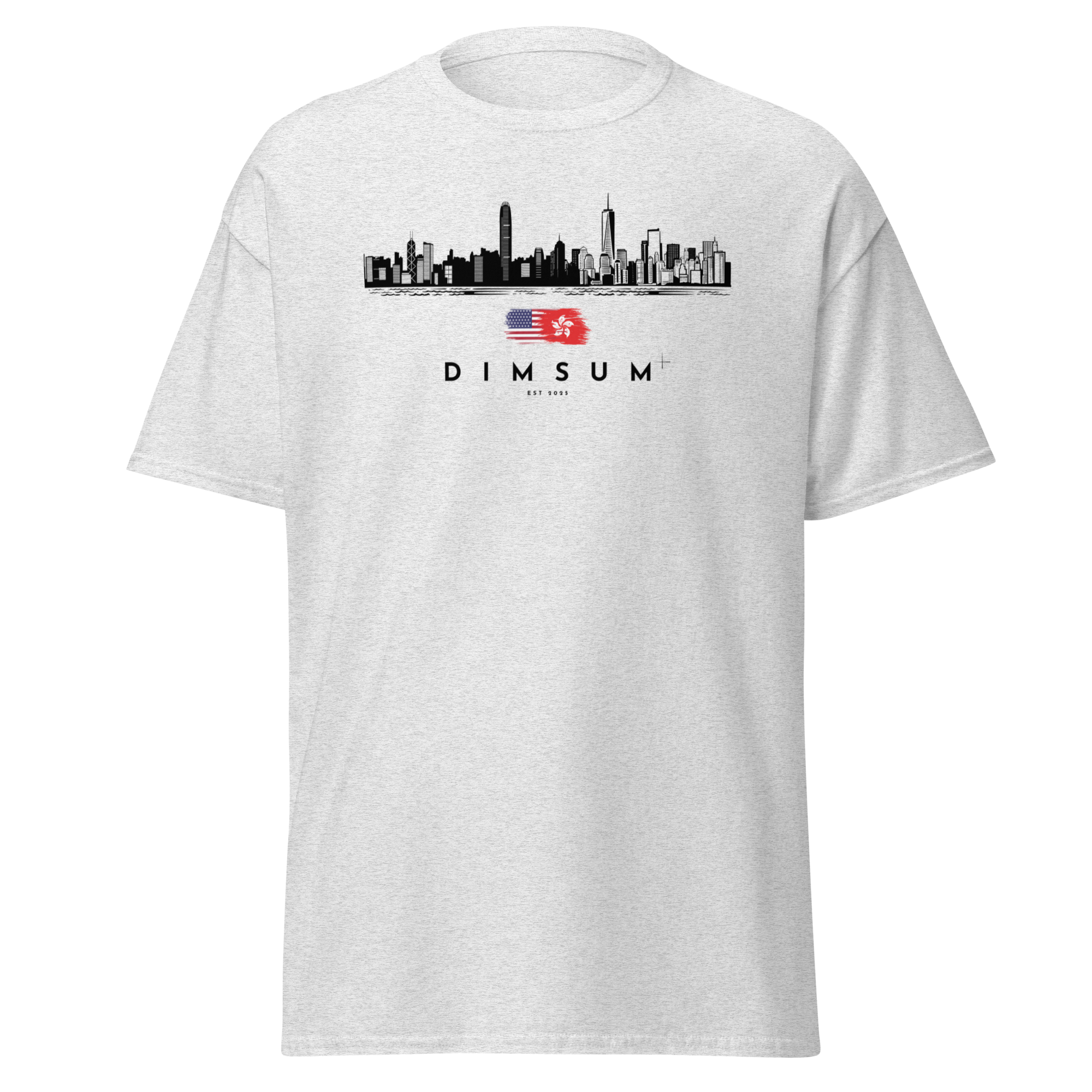 DIMSUM+ HK-NYC SKYLINE UNISEX T