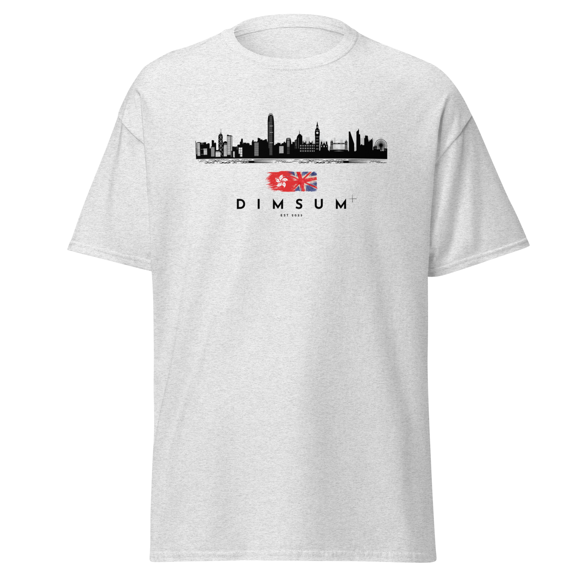 DIMSUM+ HK-LDN SKYLINE UNISEX T