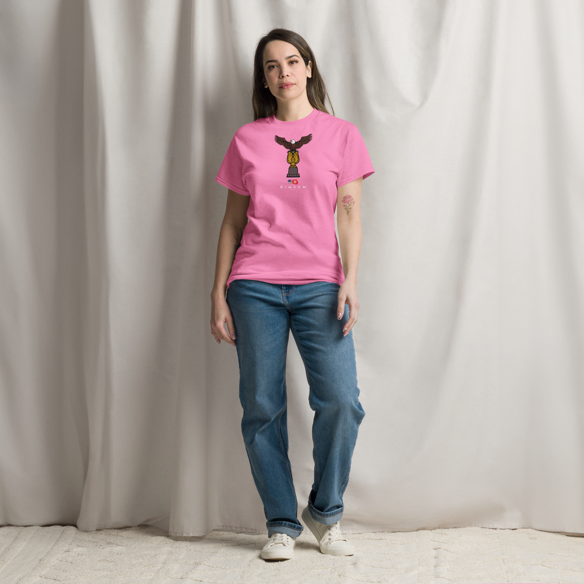 DIMSUM+ EAGLE BAUHINIA UNISEX T