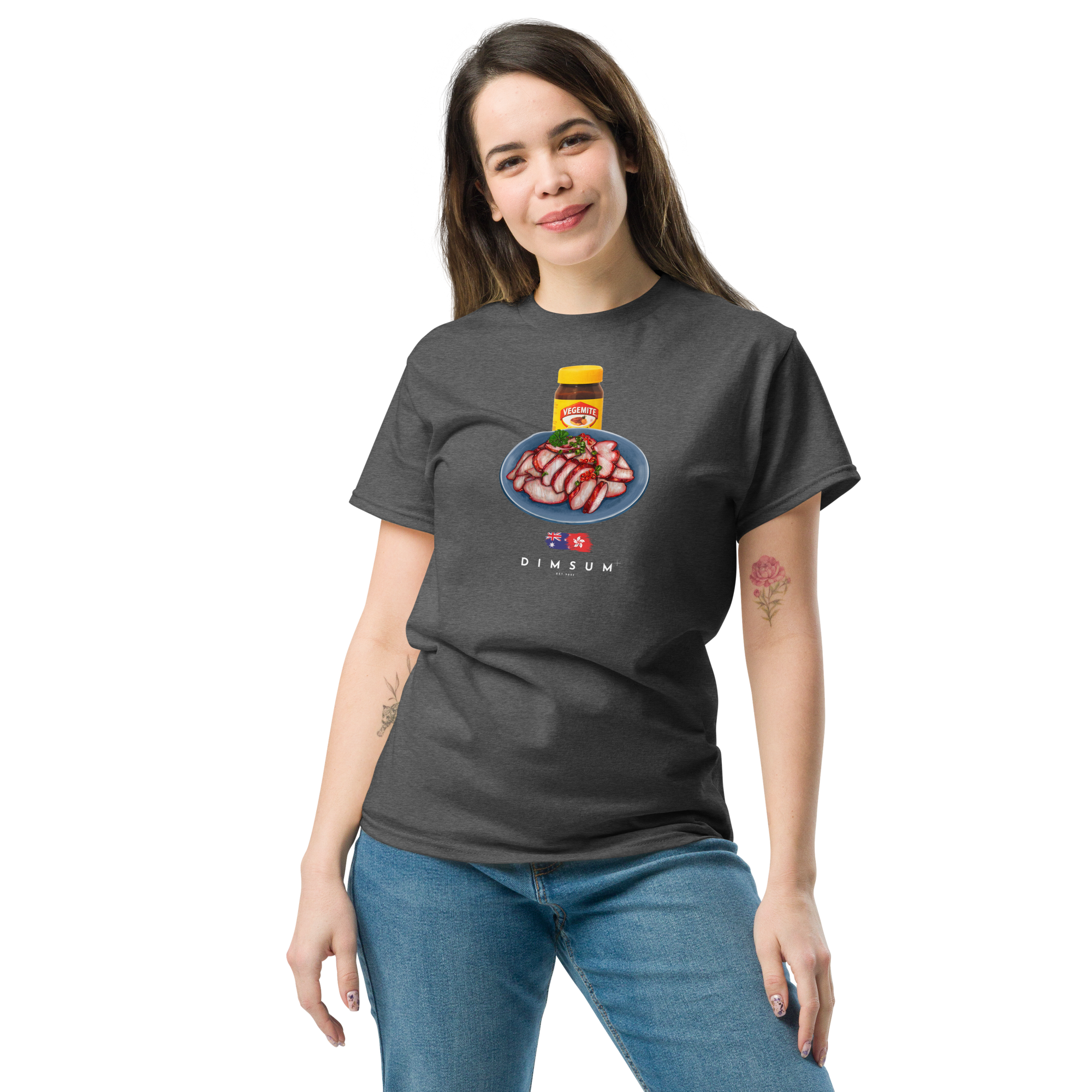 DIMSUM+ VEGIMITE & CHAR SIU UNISEX TEE