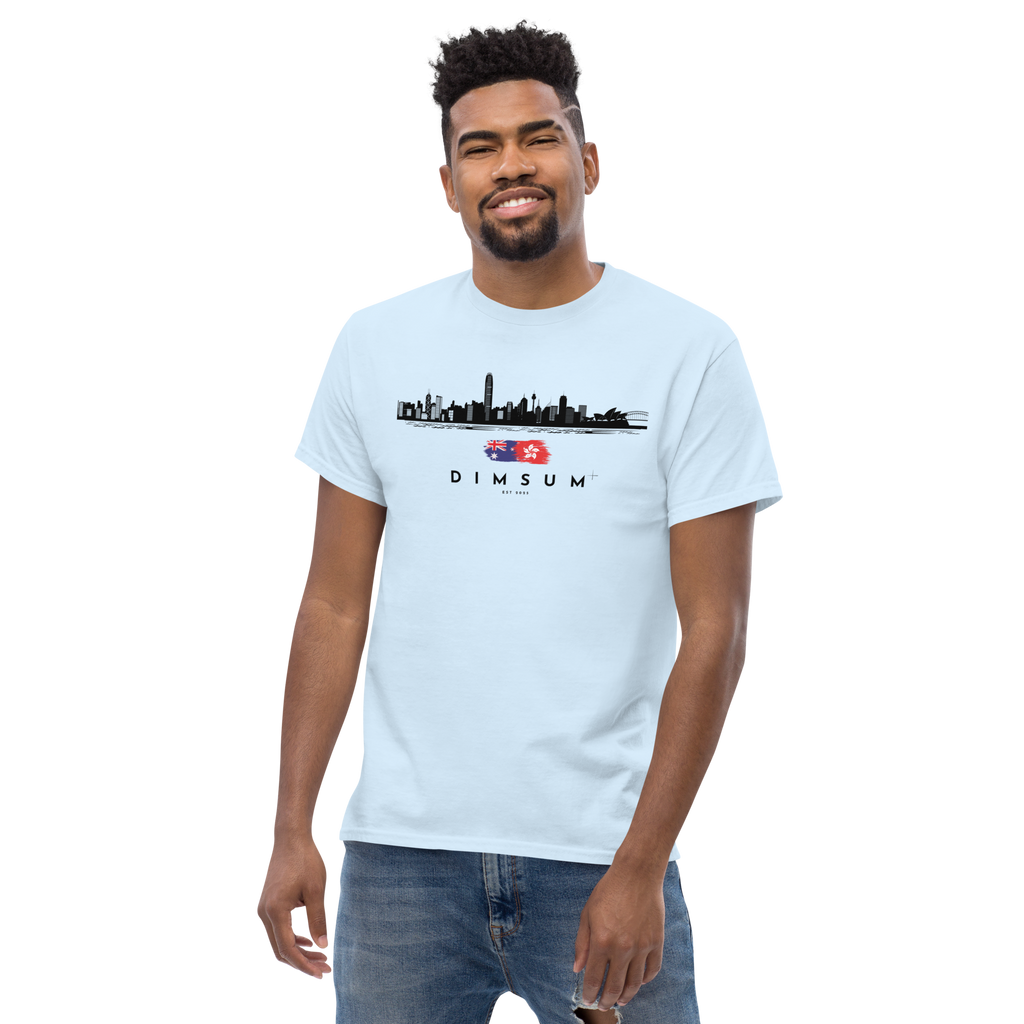 DIMSUM+ HK-SYD SKYLINE UNISEX T