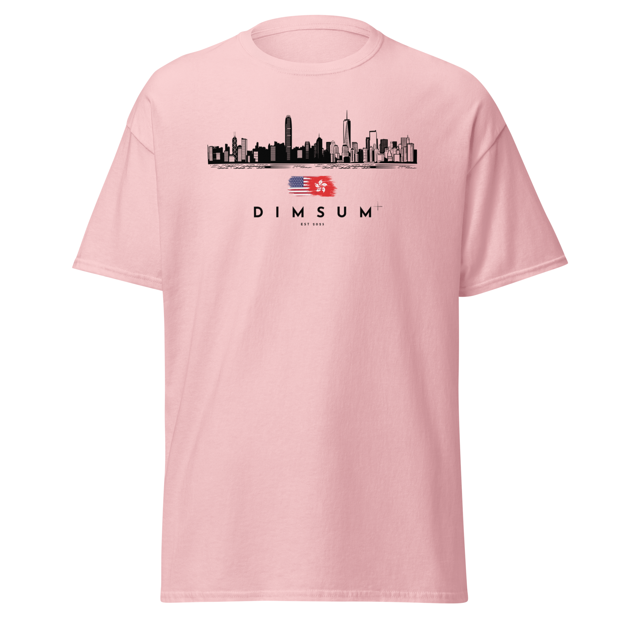 DIMSUM+ HK-NYC SKYLINE UNISEX T