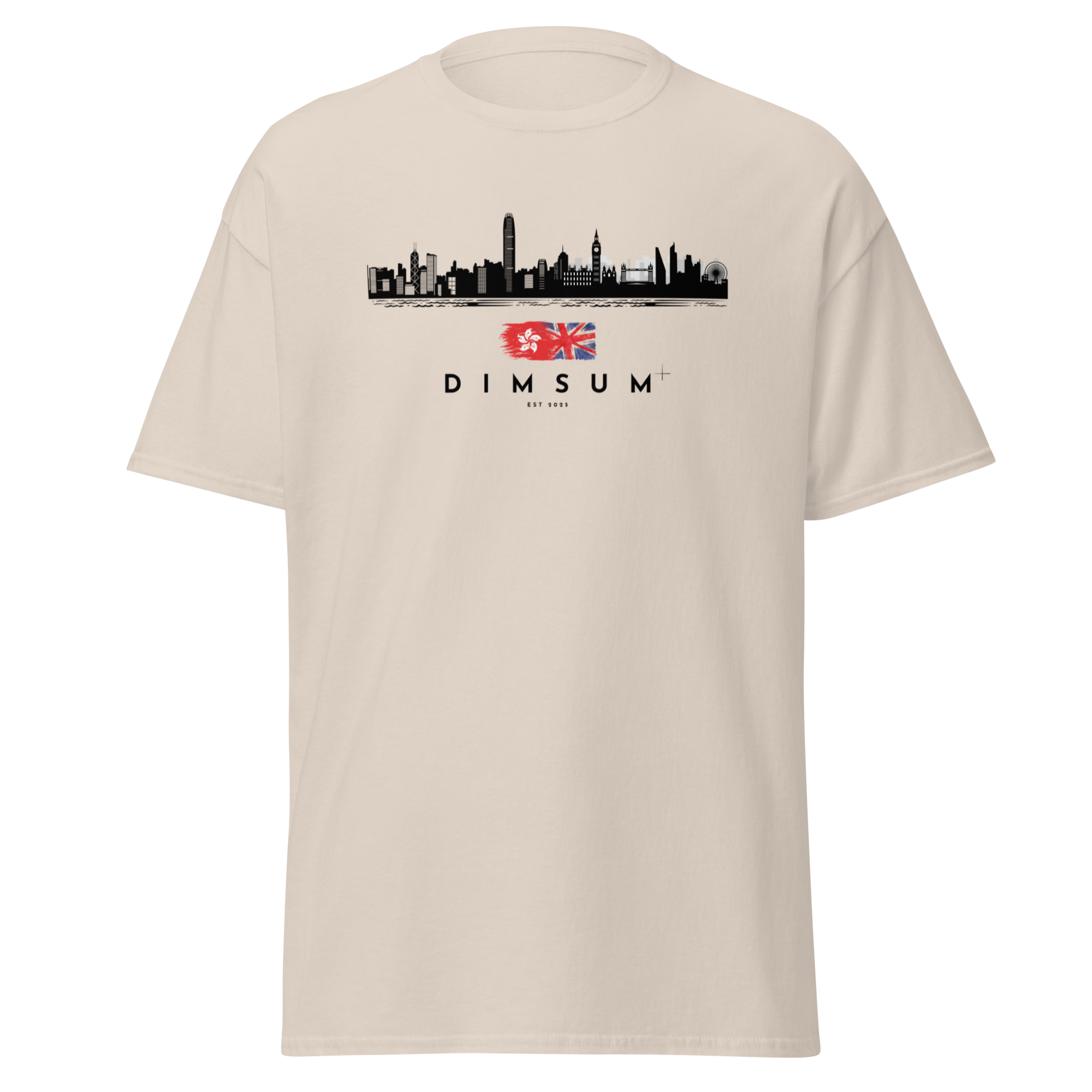 DIMSUM+ HK-LDN SKYLINE UNISEX T