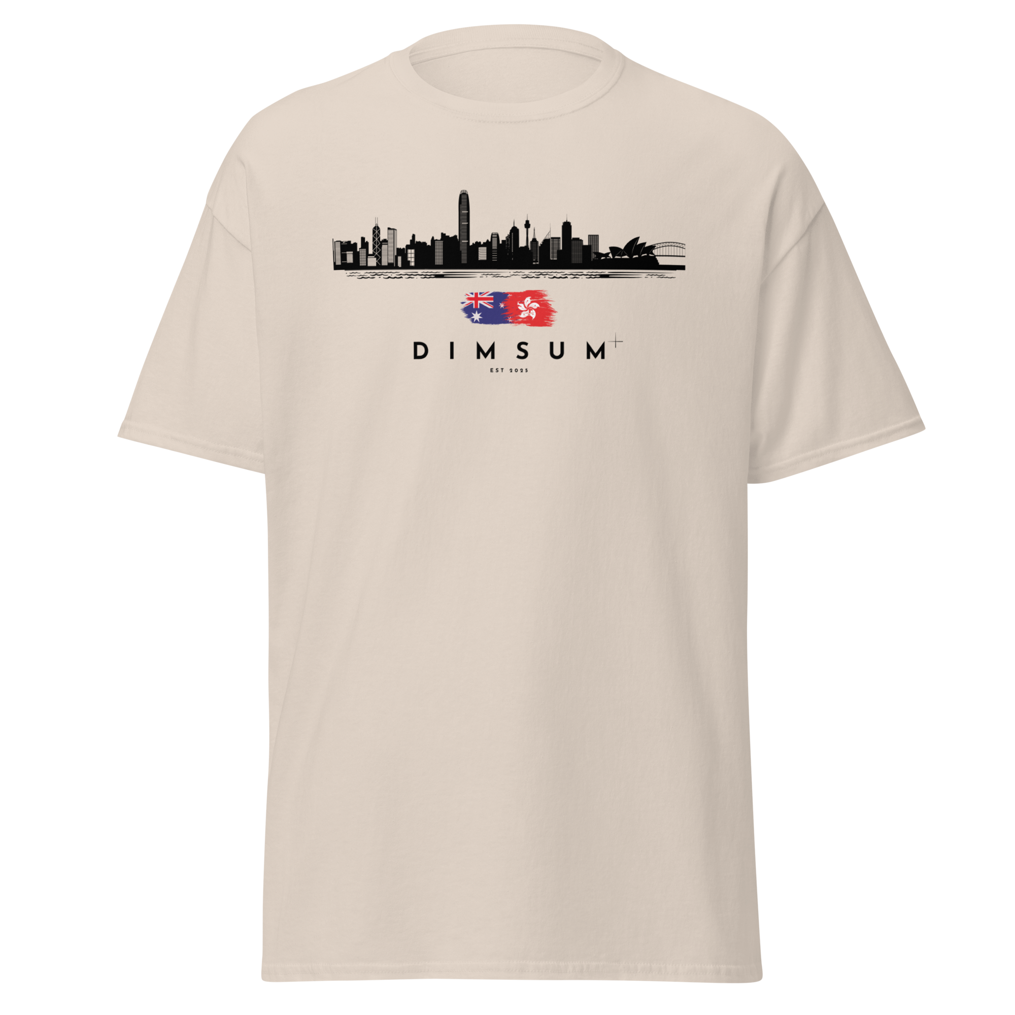 DIMSUM+ HK-SYD SKYLINE UNISEX T