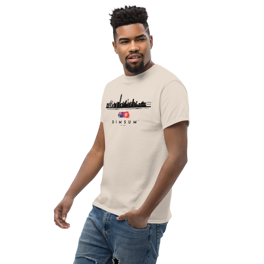 DIMSUM+ HK-SYD SKYLINE UNISEX T