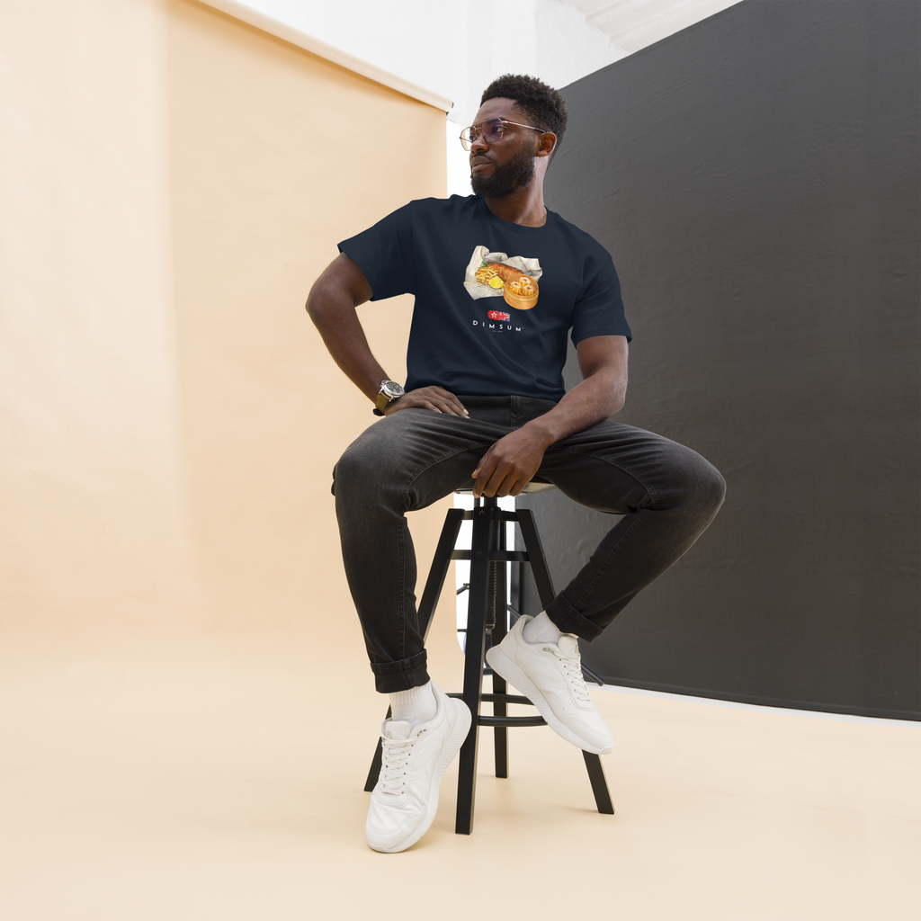 DIMSUM+ FISH & CHIPS & SIU MAI UNISEX T