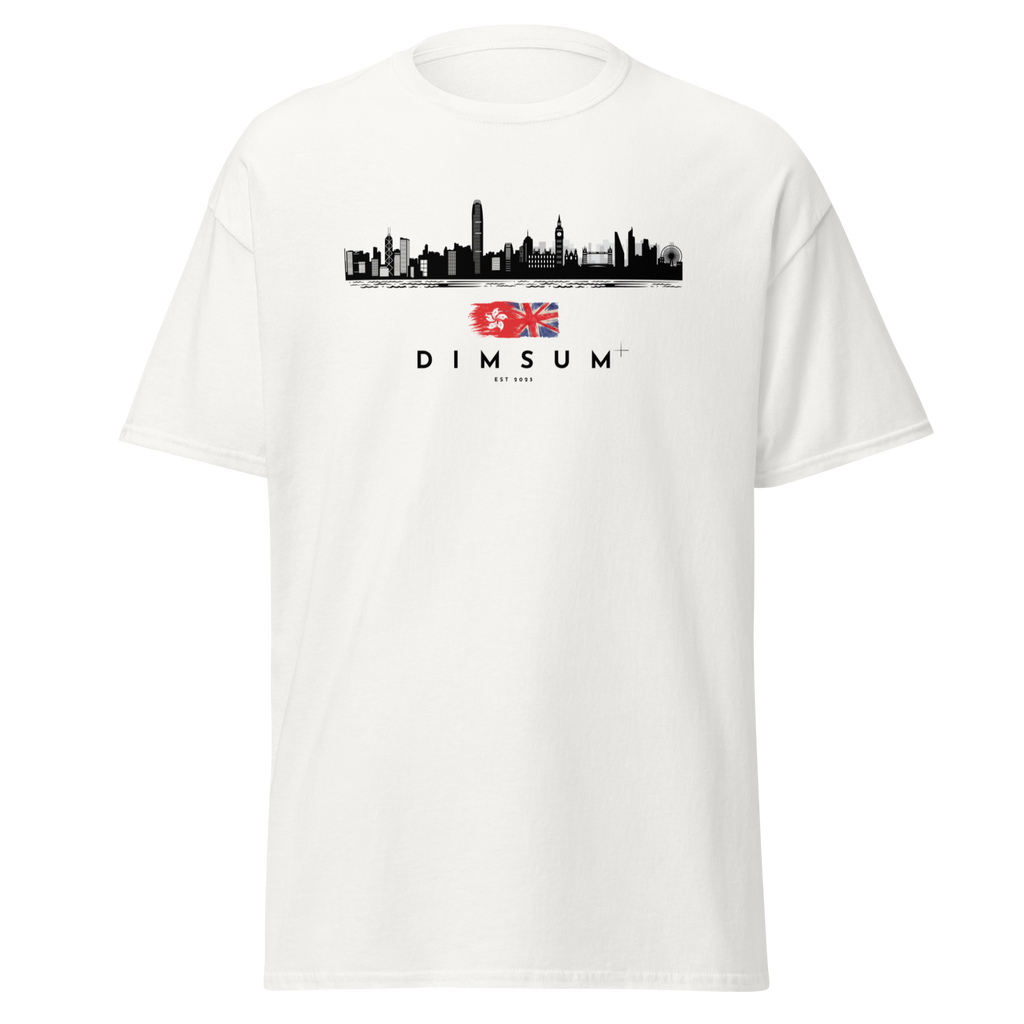 DIMSUM+ HK-LDN SKYLINE UNISEX T