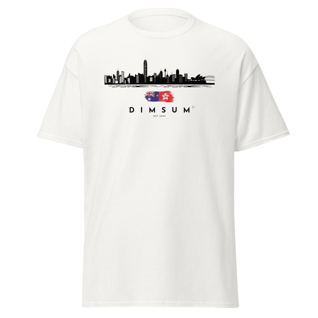 DIMSUM+ HK-SYD SKYLINE UNISEX T