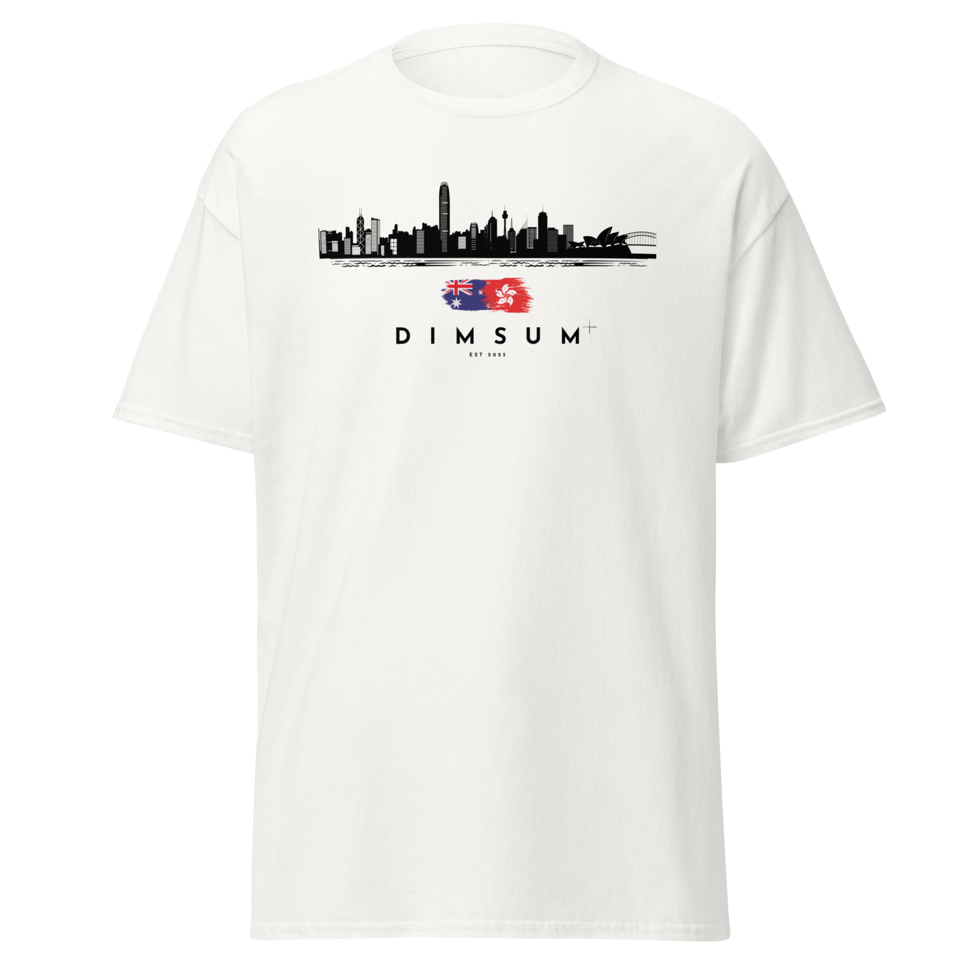 DIMSUM+ HK-SYD SKYLINE UNISEX T