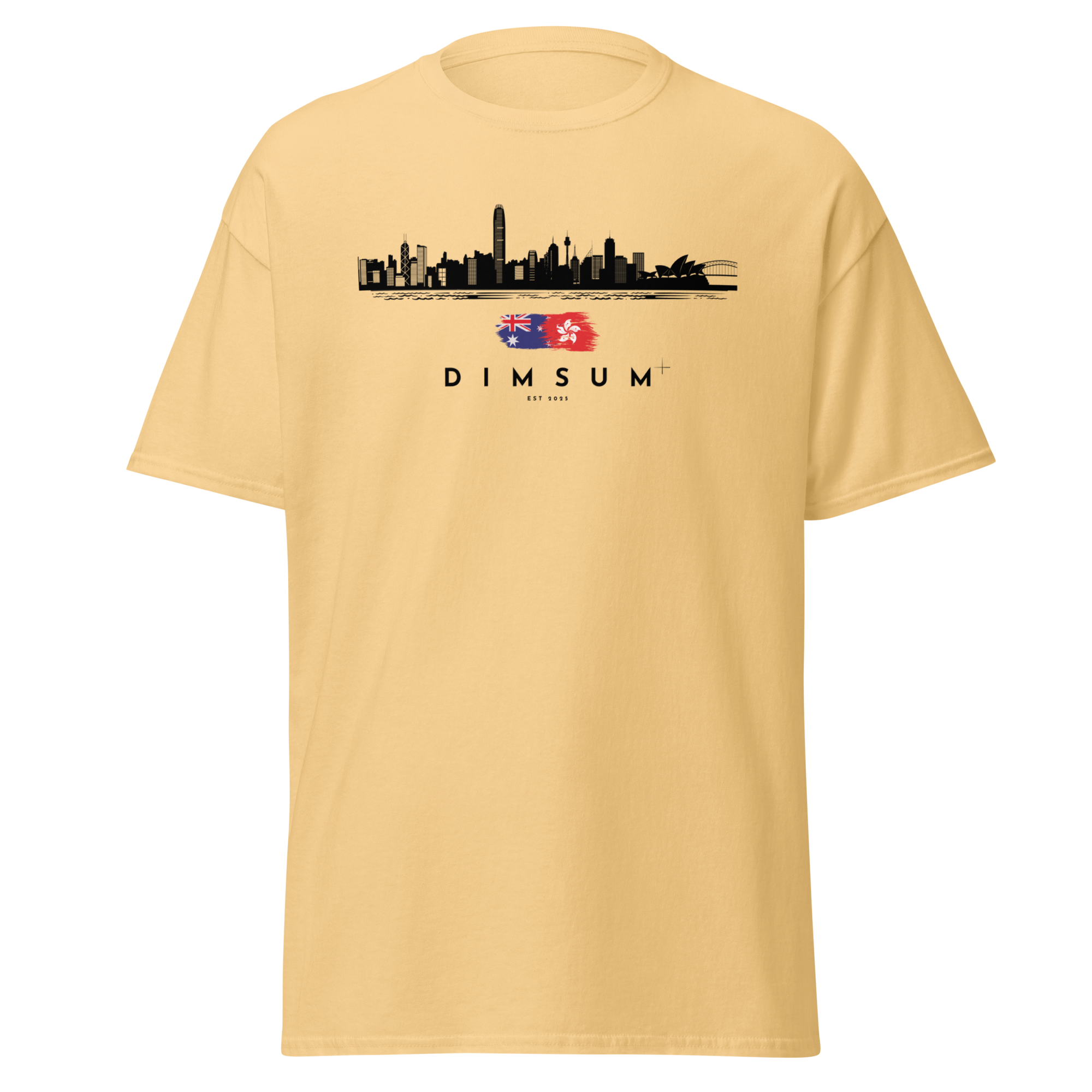 DIMSUM+ HK-SYD SKYLINE UNISEX T